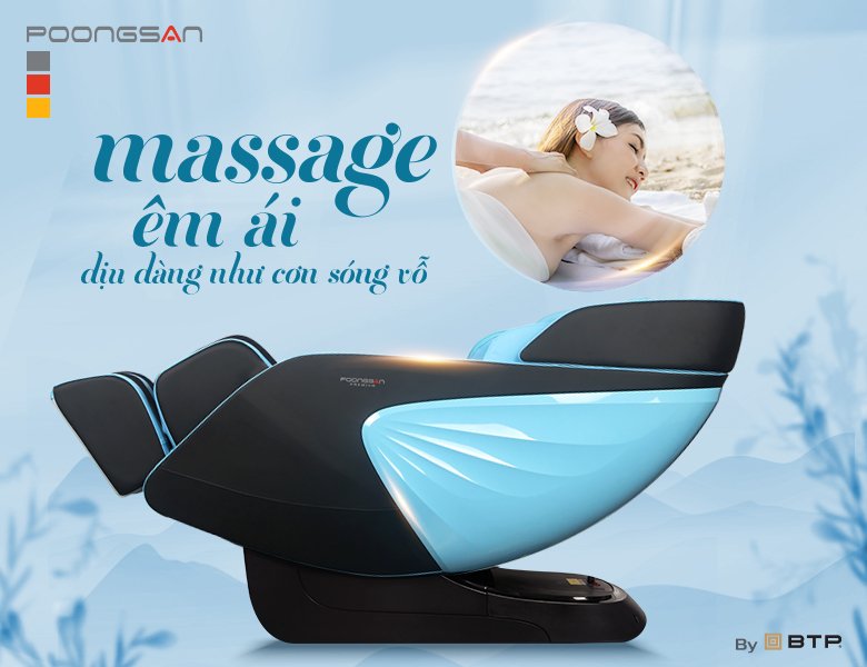 Masage dịu d&agrave;ng v&agrave; &ecirc;m &aacute;i với MPC 502
